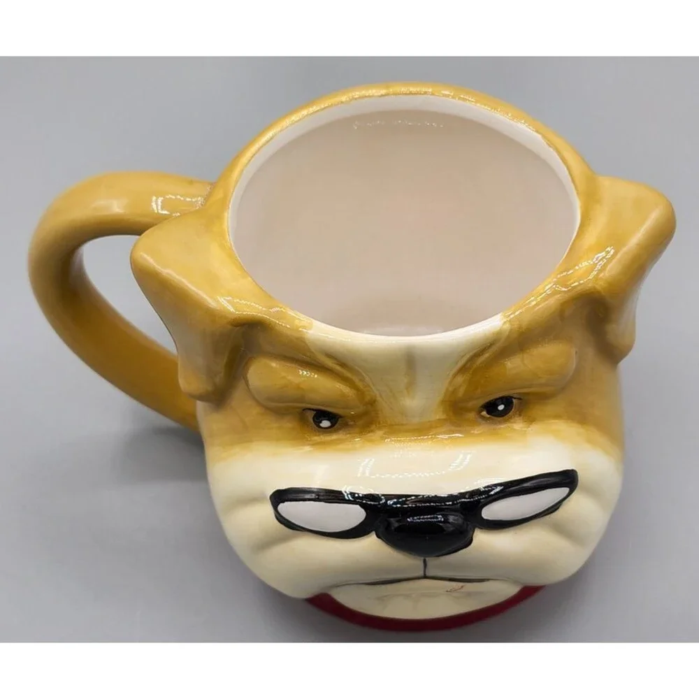 Pier 1 Imports Bulldog Large Coffee Tea Mug Cup Super Unique